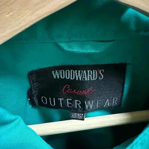 Vintage Woodward’s Zip-up Light Jacket Size  XL - Picture 3 of 4